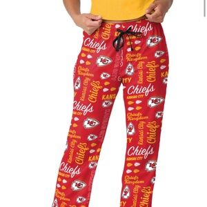 Kansas City Chiefs lounge/Pajama Pants - Red